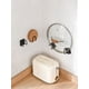 thumbnail image 4 of 1pc Stainless Steel Kitchen Storage Rack, Modern Punch-free Wall Mounted Storage Rack For Kitchen, 4 of 5