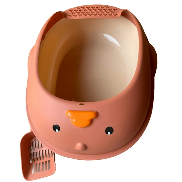 Arenero Bandeja Sanitaria para Gatos Sweet Chick Rosado M