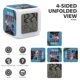 thumbnail image 3 of La Bestia del Mar theme 7 colors Alarm Clock Digital LED Alarm Clock Gifts for kids friends family, 3 of 6