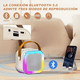 thumbnail image 2 of Parlante bluetooth karaoke infantil con microfono luces led, 2 of 3
