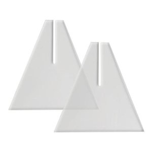 Dvp - Soportes Triangulares Para Separador Modular 16X16 Cm