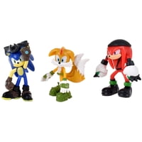 Pack 3 Figuras Sonic De 7 Cms - Pack-4 Eggforcer