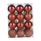 thumbnail image 2 of Bolas De Navidad Decoración Marrón 24 Piezas, 2 of 3
