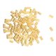 thumbnail image 3 of 100pcs perlas de dreadlock de aluminio para diy peinado trenza cola de caballo de oro, 3 of 5