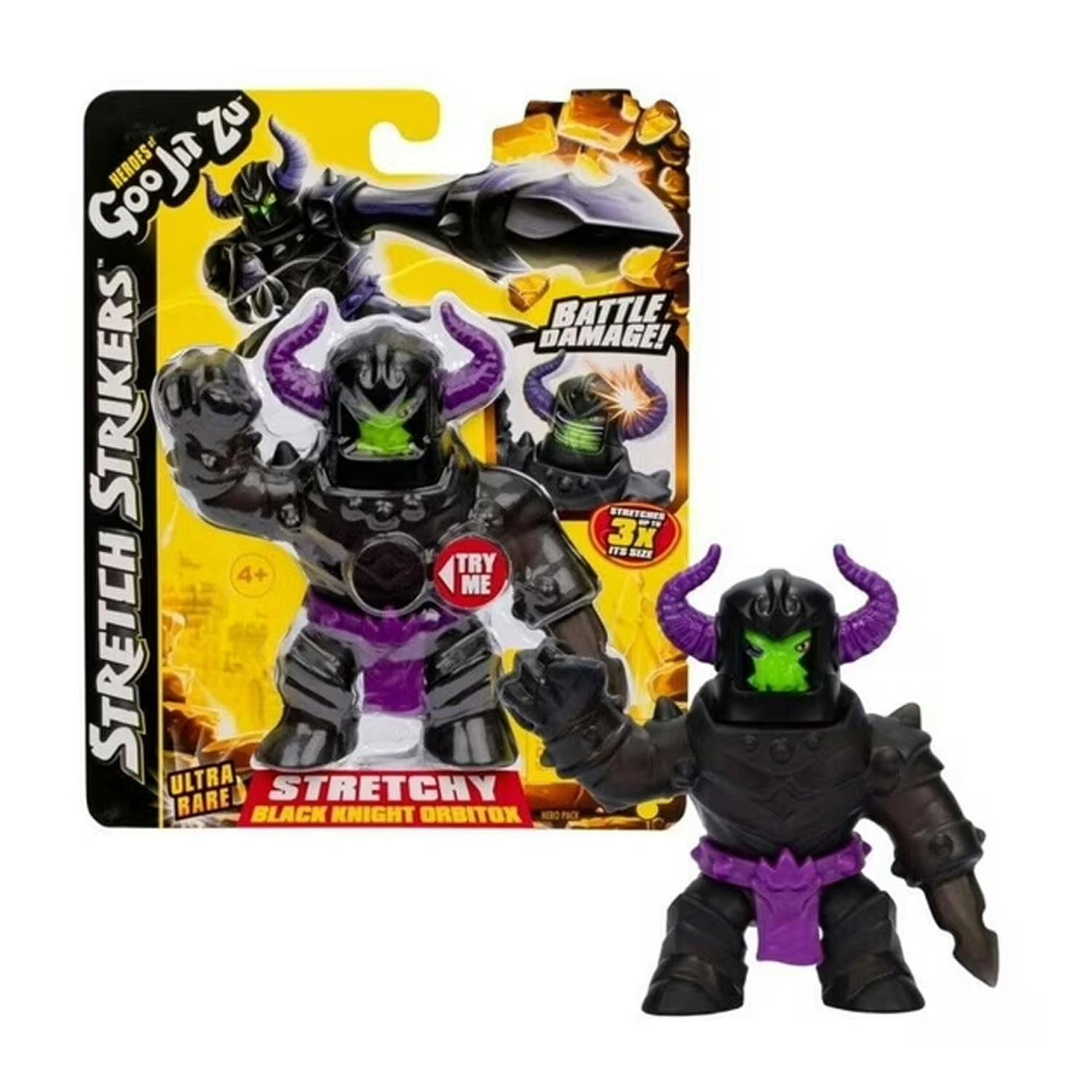Heroes of Goo Jit Zu Figura de Acción Ultra Raro de Orbitox Black