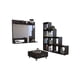 thumbnail image 1 of Living Combo Panel Tv 55 Beijing + Biblioteca Escalera + Mesa De Centro, 1 of 12