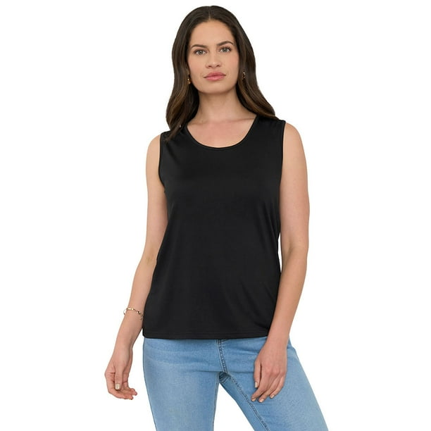 Polera Mujer Básico Polyspandex Negro Corona
