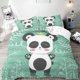 thumbnail image 2 of Panda Anime Cute Cartoon Duvet Cover Home Pillowcase Set Adult Bedroom Children Comforter Bedding, 2 of 5