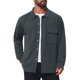thumbnail image 1 of Chaqueta de Camisa de Punto Jacquard con Bolsillo en el Pecho de Botones para Hombre INSPIRE CHIC Vintage Casual M Gris Oscuro, 1 of 6