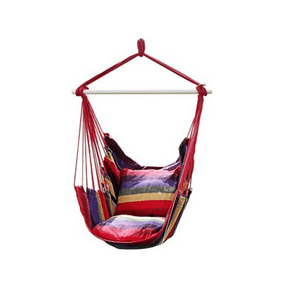 Citotools - Silla Hamaca Colgante Con Cuerda + 2 Cojines Columpio Jardín
