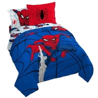 Juego De Cama Jay Franco Marvel Spiderman Webtastic Queen Size