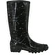 thumbnail image 1 of Bota de Agua con Polar Charon Flores Negro Alquimia, 1 of 5