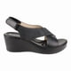 thumbnail image 1 of Sandalia New Walk Tiras Cruzadas Negro, 1 of 6