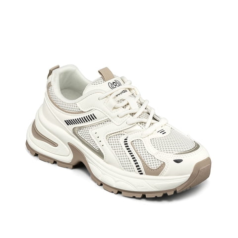 Zapatilla Deportiva Mujer De Malla Plataforma Weide Lt206
