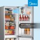 thumbnail image 4 of Refrigerador Midea Bottom Freezer Frío Directo / Mdrb241Fge50 169 Litros, 4 of 10