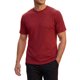 thumbnail image 4 of INSPIRE CHIC Camisetas Texturizadas para Hombre de Manga Corta Cuello Redondo Suave Casual Verano Camiseta XL Burdeos, 4 of 6