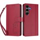 thumbnail image 3 of Funda Cartera Trébol para Samsung Galaxy S24 Plus con Ranuras Tarjetas y Carga Inalámbrica Rojo, 3 of 6