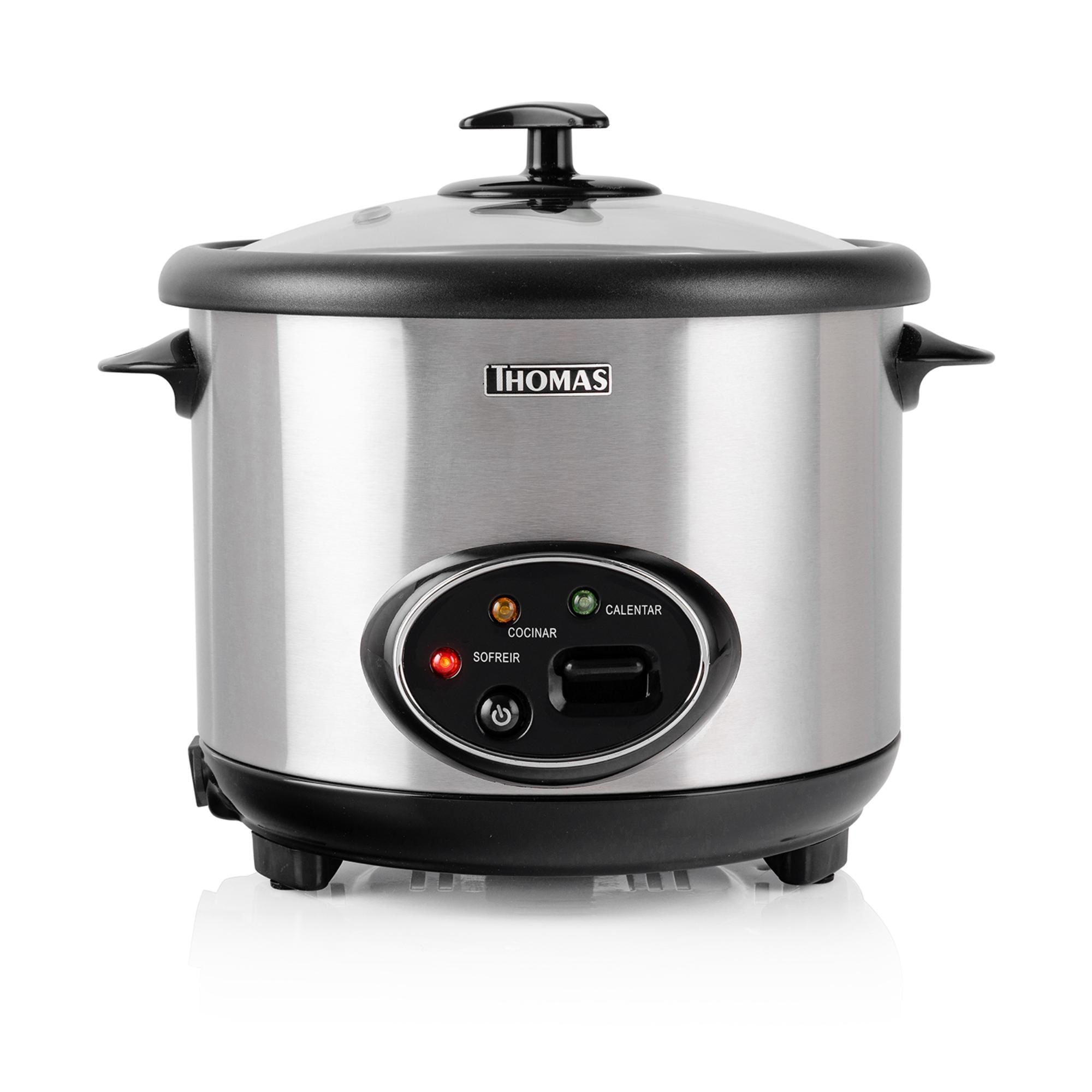 Thomas - Multi-Olla Antiadherente Th-38If 1.8 Litros 700W Plateado