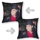 thumbnail image 2 of MICHAEL JACKSON Fundas de almohada de terciopelo con tema, regalos de funda de almohada, decoración para el hogar, cojín de lanzar, regalo de cumpleaños para fans y parejas. 50cm x 50cm., 2 of 6