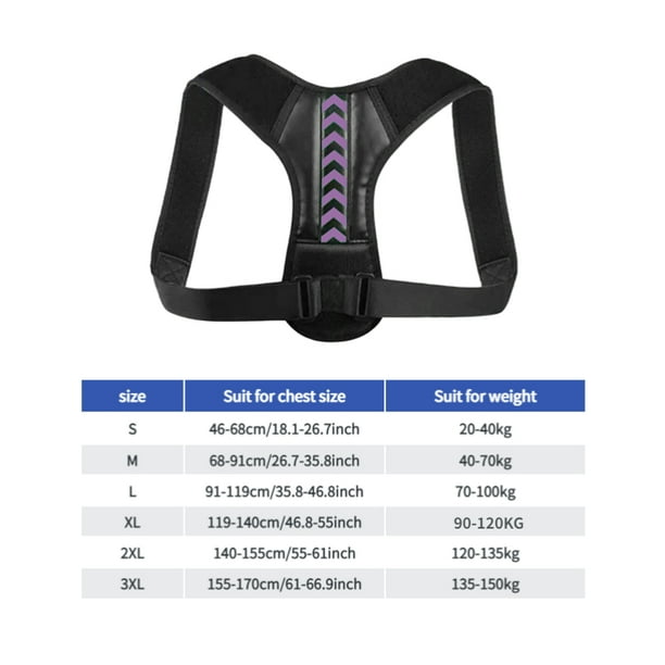 Back Shoulder Posture Corrector Adjustable Belt Clavicle Spine Support Reshape Your Body Home Office Sport Upper Back Neck Brace