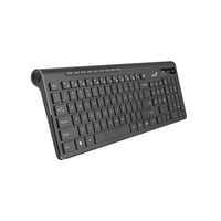 Genius - Teclado Inalambrico Usb Ergonomico Multimedia Slimstar 7230
