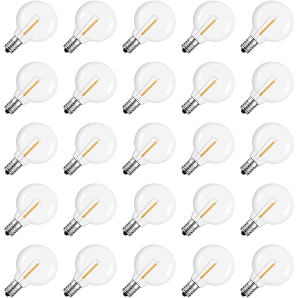 Ampolleta LED Meconard G40 1.57in E12 Antigolpes 1W
