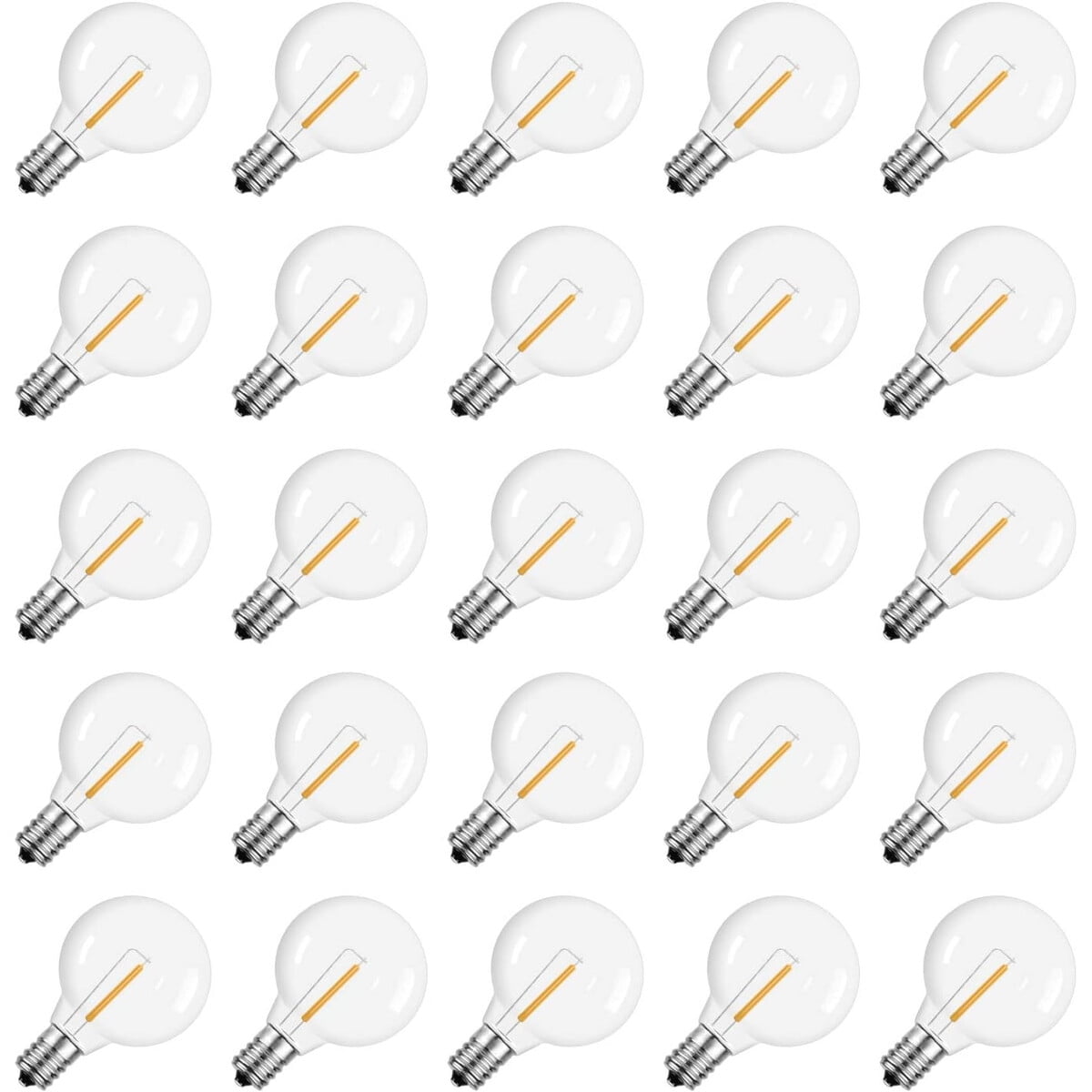 Ampolleta Led Meconard G40 1.57in E12 Antigolpes 1w