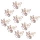 thumbnail image 1 of 10 paquetes de esmalte encantos de flores perlas botones bricolaje ropa zapatos bolsa decoraciones, 1 of 5