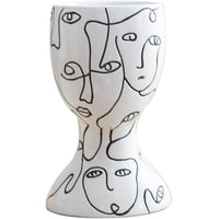 Xinqihang - Jarrón De Cerámica Decorativo Maceta Jarrón Moderno