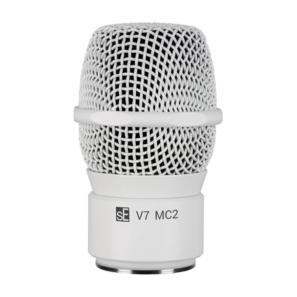 Micrófono SE ELECTRONICS V7 MC2 Cápsula Inalámbrica Blanco