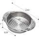 thumbnail image 2 of DayCount® - Paquete de 2 coladores de acero inoxidable para latas de alimentos, tamiz, prensa de aceite para latas de atún, exprimidor de aceite para latas de atún, escurridor de aceite, abrelatas, co, 2 of 6