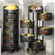thumbnail image 1 of Estante Giratorio Multiusos Almacenamiento De 5 Niveles, 1 of 2