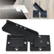 thumbnail image 2 of Cerradura De Cierre De Puerta De 7 5 Con Agujeros De Candado Cierre De Puerta De Aleación De Aluminio De 4 Mm Para Cerca De Madera Al Aire Libre Puerta Abierta De Columpio Y Deslizante P, 2 of 3