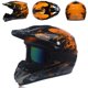 thumbnail image 2 of Casco TRIPERSON Dirt Bike Off-Road Motocross ATV DOT (naranja), 2 of 7