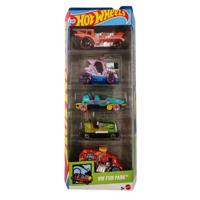 Hot Wheels - Pack 5 Hotwheels Toonedstunt Tracks Exotique Blazershw
