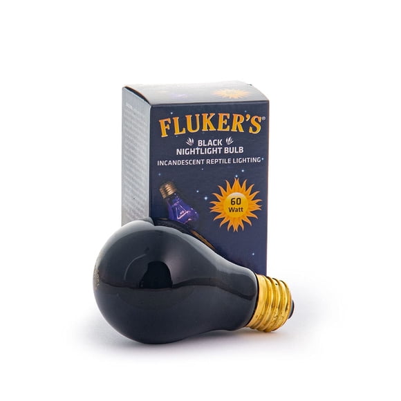 Bombillas nocturnas incandescentes negras para reptiles Fluker's