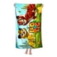 thumbnail image 3 of Leo y Tig Toalla de playa de secado rápido con diseño temático, regalo para mujeres y niñas, ideal para cumpleaños, fans, amantes de la música, uso en la playa o al aire libre, 78 × 180 cm, 3 of 6