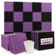 thumbnail image 1 of Paneles acústicos HPKL9999 30x30x2,5 cm pack de 96 unidades negro/morado, 1 of 7