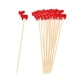 thumbnail image 1 of Selecciones De Madera Para Aperitivos, Suministros Para Fiestas, 12 Cm, Selecciones De Frutas Para Comida, Postre, Ciervo De Caña, 50 Piezas, 1 of 3