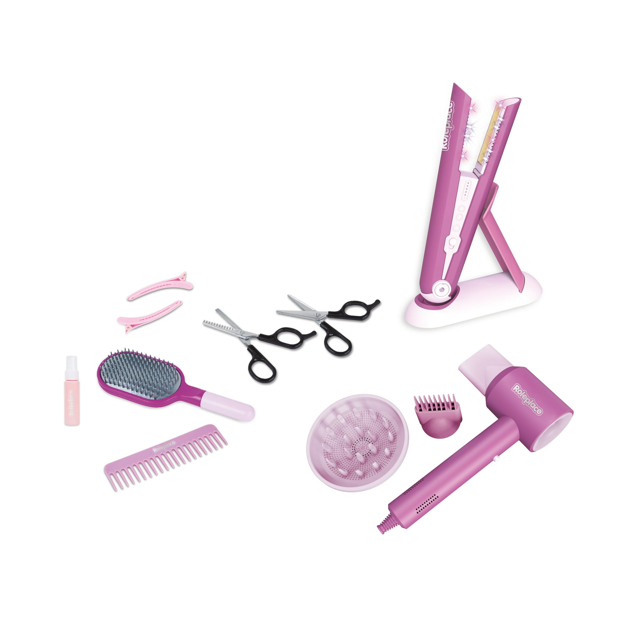 Set De Belleza Para El Cabello – 13 Accesorios Con Luz Y Sonido | Roleplace