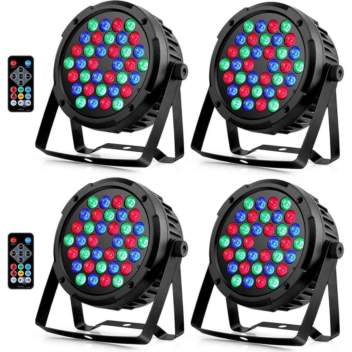 Luz Par Led Oppsk 36led Rgb 36w Dmx512 Control Sonido