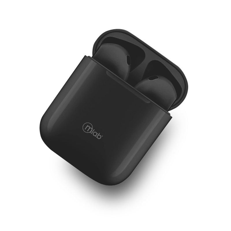 Mlab - Audífonos In Ear Air Charge Touch 8914 Bluetooth Negro
