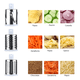 thumbnail image 5 of Cortador Picador Vegetales Multifuncional Rallador Cocina, 5 of 6