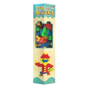 Nobel Toys - Set Bloques 150 Pcs En Caja 55X15 Cm