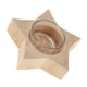 thumbnail image 5 of candelero de la decoración de madera sólida candelero titular de la luz del té vacaciones estrella, 5 of 5