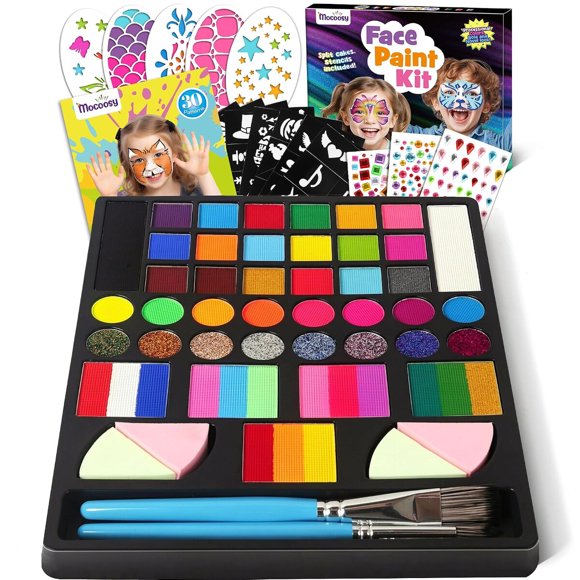 Kit de Pintura Facial Mocoosy de 41 Colores