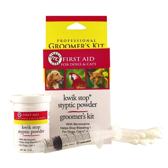 Kit para peluqueros Miracle Care Kwik-Stop para perros, gatos y aves