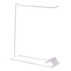 thumbnail image 5 of Organizador De Joyas Soporte De Exhibición Colgador De Metal Para Collar Diadema Llaveros 1 Fila Blanco 19x8x22,5 Cm, 5 of 5