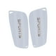 thumbnail image 2 of 2 Uds Espinilleras De Fútbol Protector De Piernas Espinilleras De Fútbol Compactas Espinilleras Blancas, 2 of 3