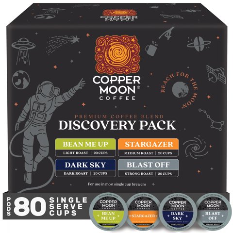 Cápsulas De Café Copper Moon Para Cafeteras Keurig K-Cup, 80 Unidades